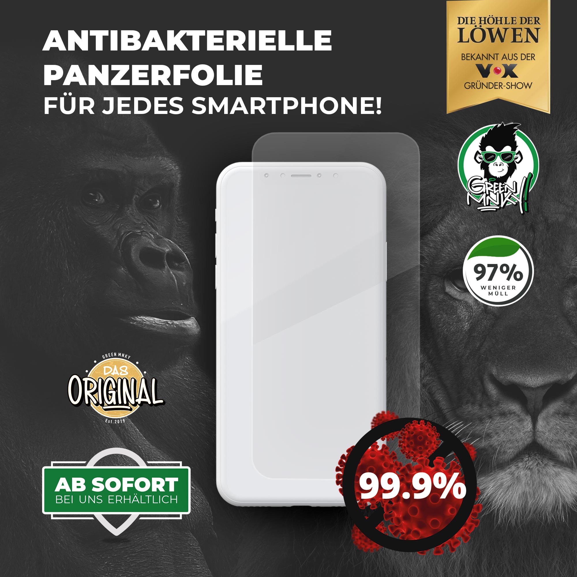 Antibak. Screen Smartphone